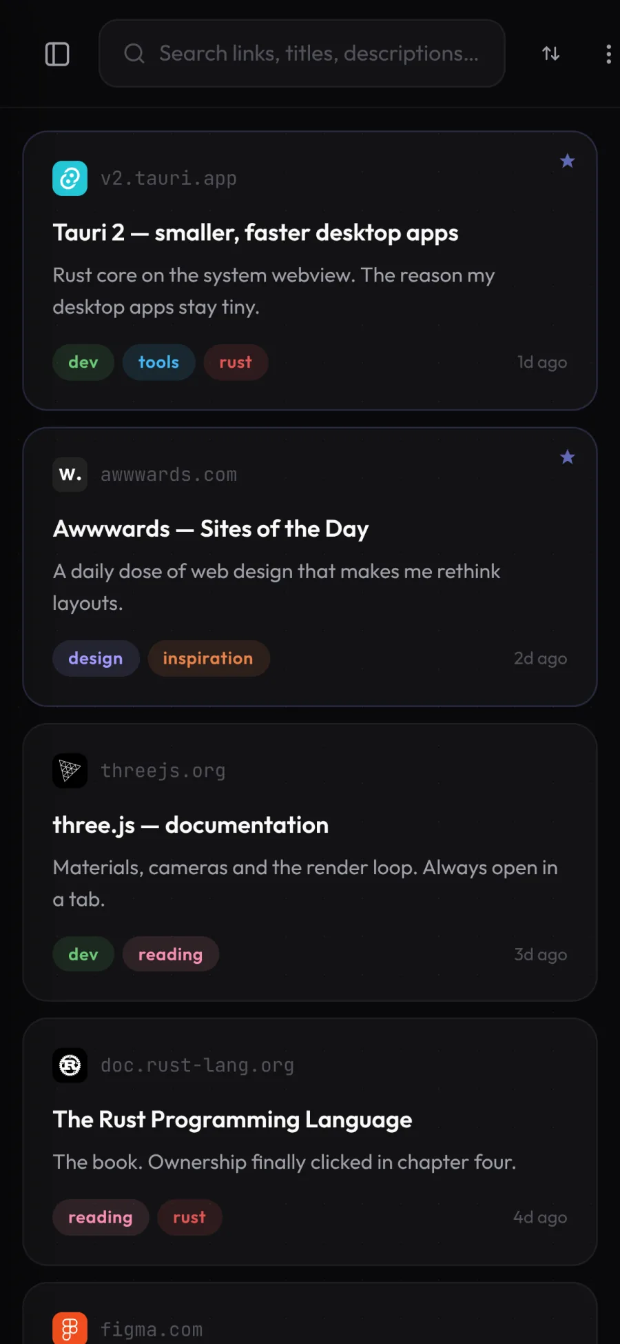 The same app installed as a PWA