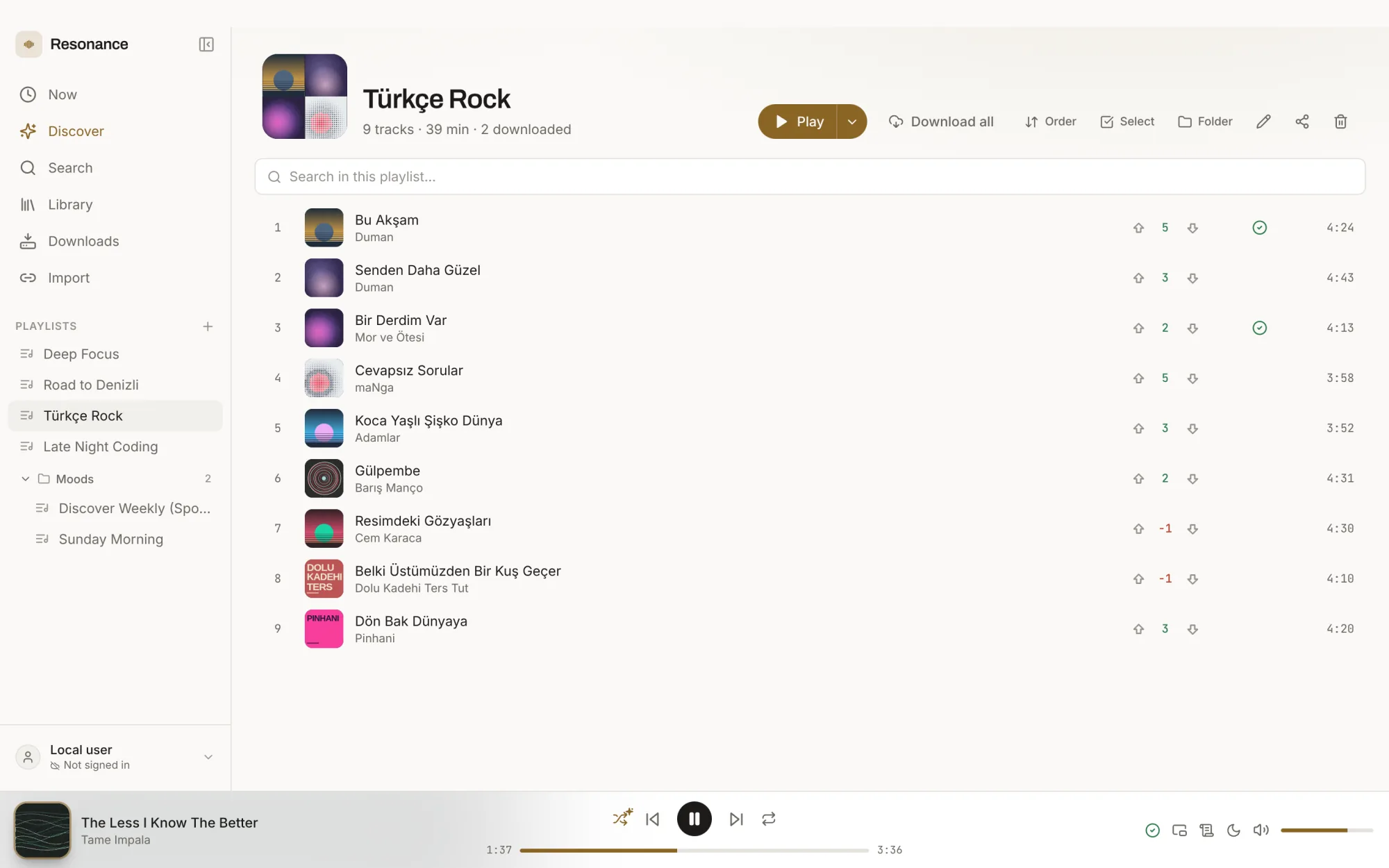 Light theme